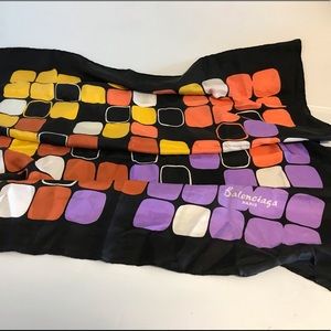 Balenciaga silk scarf